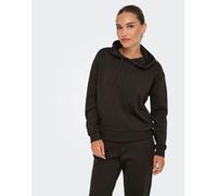 Only Play - Felpa con cappuccio color torta al cioccolato-Marrone XL