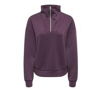 Only Play Pullover da Donna Lounge Life con Zip a 1/4