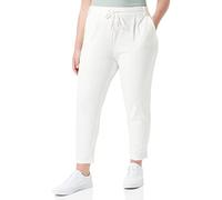 ONLY Poptrash Trousers, Pantaloni Donna, Cloud Dancer, S / 32L