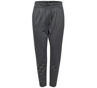 ONLY Poptrash Trousers, Pantaloni Donna, Medium Grey Melange, XS / 32L