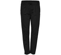 ONLY Poptrash Trousers, Pantaloni Donna, Nero, L / 32L