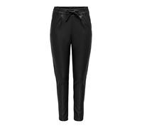 ONLY Poptrash Trousers, Pantaloni Donna, Nero, XS / 34L
