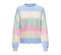 ONLY Pullover 'Atia' crema / blu fumo / verde pastello / rosa chiaro Donna ONLY M