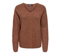 ONLY Pullover 'CAMILLA' marrone sfumato Donna - Abbigliamento - Taglie comode - Pullover e cardigan - Pullover ONLY S