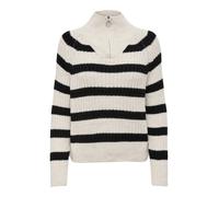 ONLY Pullover crema / nero, Taglia XS