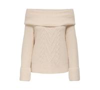 ONLY Pullover 'Luna' beige Donna ONLY M