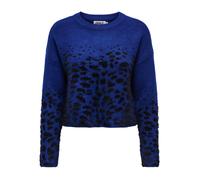 ONLY Pullover 'ONLAnni' blu ultramarino / nero Donna ONLY L