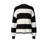ONLY Pullover 'ONLAtia' nero / bianco, Taglia M