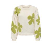 ONLY Pullover 'ONLBootle' verde / bianco Donna - PROMO - Pullover e cardigan - Maglioni - Pullover a maglia fine ONLY L