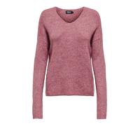 ONLY Neck Pullover Knt Noos Onlcamilla-Maglia con Scollo a V, Taglia L/S, Colore: Nero, Rosa Rinascimentale, XS Donna