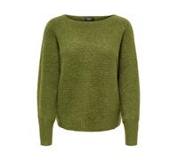 ONLY Pullover 'ONLDaniella' oliva Donna - Abbigliamento - Taglie comode - Pullover e cardigan - Pullover ONLY XL