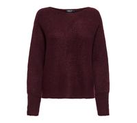 ONLY Pullover 'ONLDaniella' rosso vino Donna - Abbigliamento - Taglie comode - Pullover e cardigan - Pullover ONLY L
