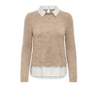 ONLY Pullover 'ONLDOLLY' beige sfumato / bianco Donna - PROMO - Pullover e cardigan - Maglioni - Pullover a maglia fine ONLY L