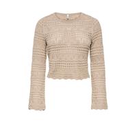 ONLY Pullover 'ONLELKE' beige scuro Donna ONLY XXL