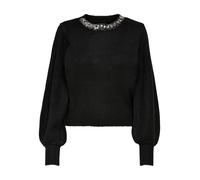 ONLY Pullover 'ONLElsa' nero Donna - Abbigliamento - Taglie comode - Pullover e cardigan - Pullover ONLY L
