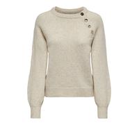 ONLY Pullover 'ONLEmma' beige Donna - Abbigliamento - Taglie comode - Pullover e cardigan - Pullover ONLY XXXL