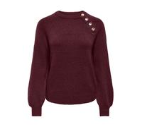 ONLY Pullover 'ONLEmma' rosso vino Donna - Abbigliamento - Taglie comode - Pullover e cardigan - Pullover ONLY L