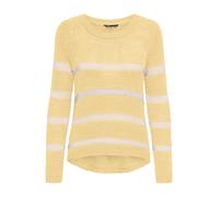 ONLY Pullover 'ONLGeena'' giallo / bianco Donna - PROMO - Pullover e cardigan - Maglioni - Pullover a maglia fine ONLY S