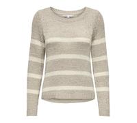 ONLY Maglieria e Cardigan Donna Beige Maglia girocollo Maglioncino girocollo con