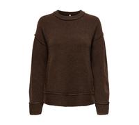 ONLY Pullover 'ONLHAZEL' marrone scuro Donna ONLY M