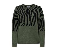 ONLY Pullover 'ONLJade' verde / nero Donna ONLY L verde / nero