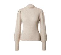 Only Onlkatia L/S-Maglione con Collo Alto, Mocha Meringue/Detail:w. Melange, S Donna