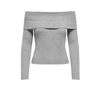ONLY Pullover 'ONLKatia' grigio Donna - Abbigliamento - Taglie comode - Pullover e cardigan - Pullover ONLY XL