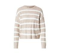 ONLY Pullover 'ONLKATIA' mocca / bianco Donna - PROMO - Pullover e cardigan - Maglioni - Pullover a maglia fine ONLY XL