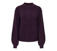 ONLY Pullover 'ONLKatia' mora Donna - Abbigliamento - Taglie comode - Pullover e cardigan - Pullover ONLY S