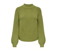 ONLY Pullover 'ONLKatia' verde Donna - Abbigliamento - Taglie comode - Pullover e cardigan - Pullover ONLY XXL