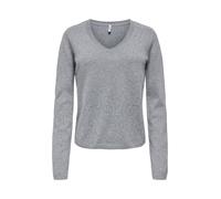 ONLY Pullover 'ONLLOYAL' grigio sfumato Donna - Abbigliamento - Taglie comode - Pullover e cardigan - Pullover ONLY M