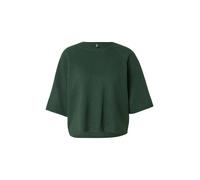 ONLY Pullover 'ONLLOYAL' verde scuro Donna - Abbigliamento - Taglie comode - Pullover e cardigan - Pullover ONLY XS