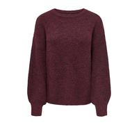 ONLY Pullover 'ONLNellie' rosso rubino Donna - Abbigliamento - Taglie comode - Pullover e cardigan - Pullover ONLY XL