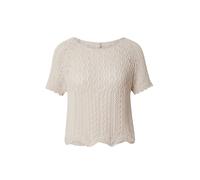 ONLY Pullover 'ONLNola' beige Donna - Abbigliamento - Taglie comode - Pullover e cardigan - Pullover ONLY XL