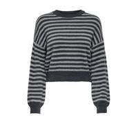 ONLY Pullover 'ONLPiumo' grigio / nero Donna ONLY S grigio / nero