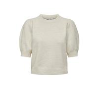ONLY - Maglione lavorato beige con maniche a tre quarti-Neutro 42