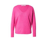 Solo Donna Maglia a Maglia Strutturata Collo a V Maglione Pullover Morbido Maglia a Manica Lunga Top ONLRICA Vita, Colore:Rosa-2, Taglia:L