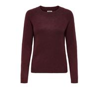 ONLY Pullover 'ONLRICA' rosso scuro Donna ONLY XL