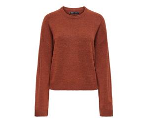 ONLY Pullover 'ONLSimoni' rosso ruggine Donna - Abbigliamento - Taglie comode - Pullover e cardigan - Pullover ONLY S