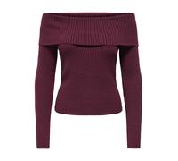 ONLY Pullover rosso Donna - Abbigliamento - Taglie comode - Pullover e cardigan - Pullover ONLY M