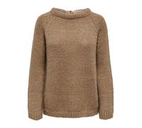 ONLY Pullover 'SHINE' marrone Donna - Abbigliamento - Pullover e cardigan - Maglioni - Pullover in maglia fine ONLY XL