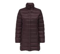 ONLY Quilted Down Coat Onlruby-Piumino Trapuntato Otw, Cioccolato decadente, L Donna