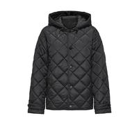 ONLY Quilted Hood Jacket Onljuliet Noos Otw Giacca con Cappuccio Trapuntata, Nero, M Donne, Nero, M