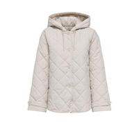 ONLY Quilted Hood Jacket Onljuliet Noos Otw-Giacca Trapuntata con Cappuccio, Pumice Stone, x_l Donna