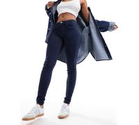 ONLY - Rain - Jeans skinny lavaggio scuro-Blu S L32