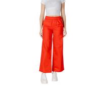 Only Red Cotton Casual Pants - M/32
