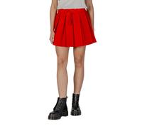 Only Red Recycled Polyester Mini Skirt - IT36|XXS