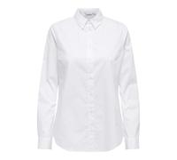 ONLY Regular Shirt Onldea LS Maglietta Classica Noos Wvn, Bianco Brillante, XS Donna