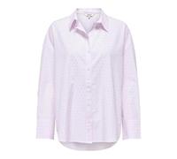 ONLY Rhinest Shirt Onloregon Alva LS Noos Wvn-Maglietta con Strass, Pirouette, M Donna