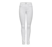 ONLY Royal HW Sk Jeans Noos Skinny Donna, Bianco (White/White), 40W/L34